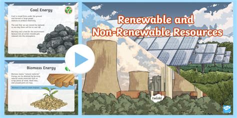 Renewable And Non Renewable Resources Powerpoint