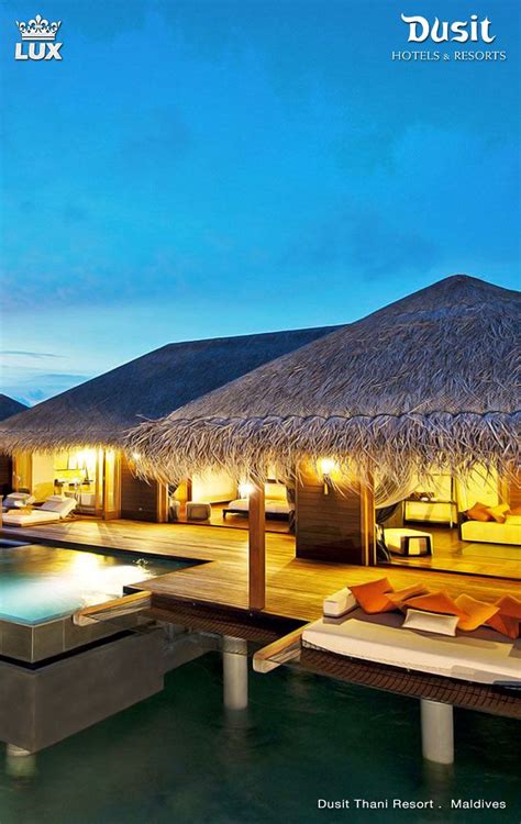 Dusit Thani Maldives Water Villa With Pool This Setting Of