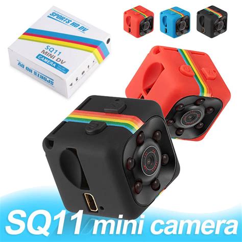 Mini Hd Hidden Camera With Night Vision And Motion Detection Sq11 1080p Video Sensor Camcorder