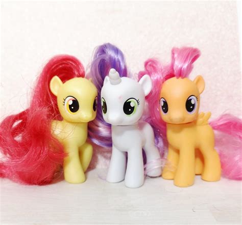 My Little Pony Cutie Mark Crusaders G4 Set Of 3 Apple Blossom