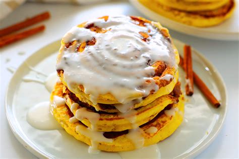 Cinnamon Roll Pancakes Foolproof Recipe The Anthony Kitchen