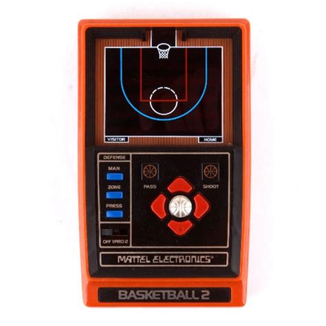 Basketball 2 Vintage 1979 Electronic Handheld Sports Game Mattel