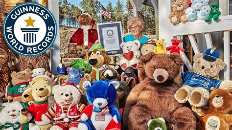Worlds Largest Teddy Bear Collection Guinness World Records Youtube