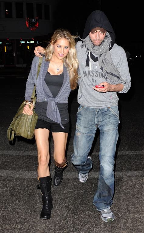All Wrapped Up In Each Other From Enrique Iglesias And Anna Kournikova