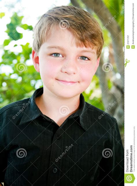 Cute Young Boy Royalty Free Stock Photography Image 21071707