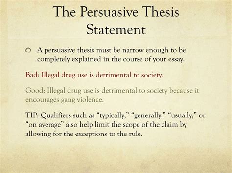 Ppt Writing A Thesis Statement Powerpoint Presentation Free Download