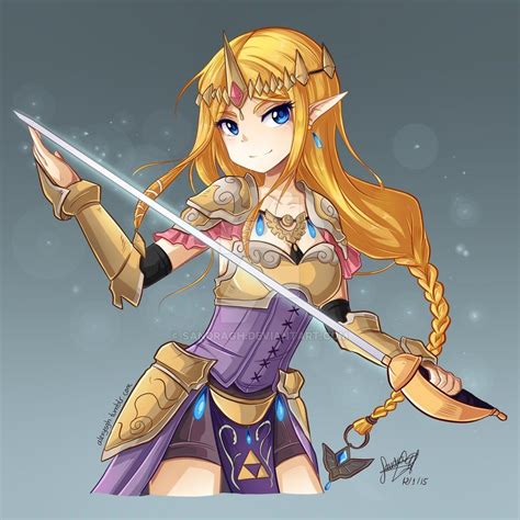 princess zelda hyrule warriors manga style zelda drawing zelda video games princesa zelda