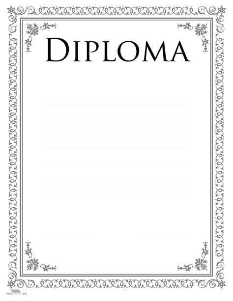 Diploma Escolar Para Imprimir Tarjetas Para Imprimir