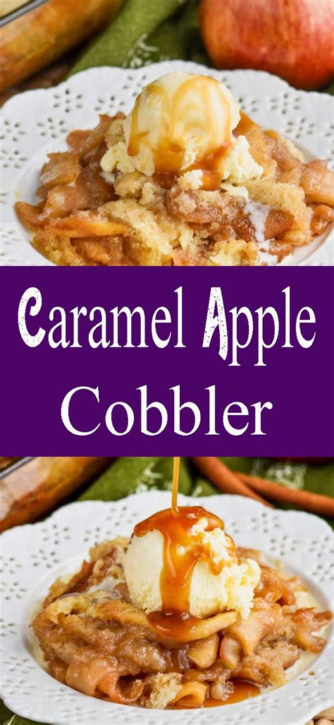 In a medium bowl, add the raspberries, blueberries, apples, sugar, cinnamon, lemon zest and lemon juice. Caramel Apple Cobbler in 2020 | Caramel apples, Apple ...