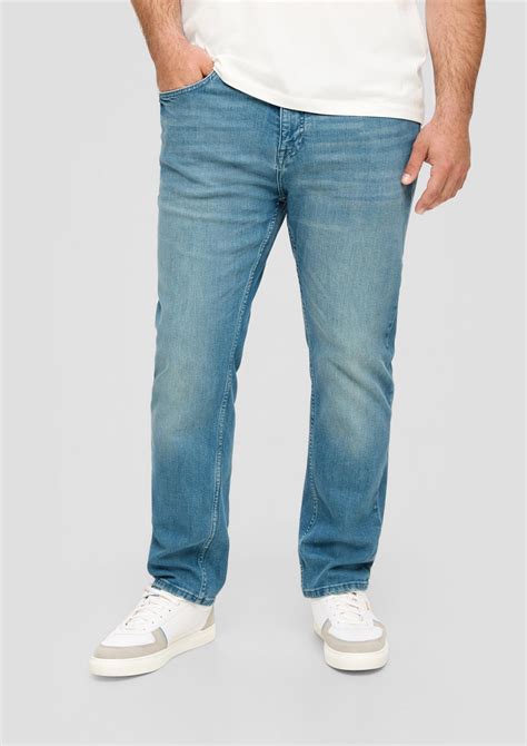 Jeans Casby Relaxed Fit Mid Rise Straight Leg Blau Soliver
