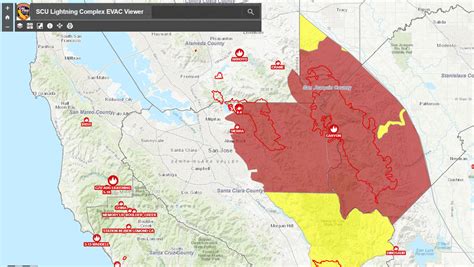 Scu Lightning Complex Aug 20 Evacuations Ordered As Fire Grows To