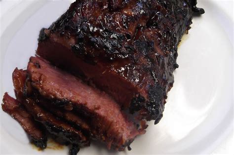 Trim brisket rub brisket with lipton's beefy onion soup mix?and fresh ground black pepper wrap brisket with 2 cups mop sauce, recipe follows Brisket With Lipton Onion Soup Mix And Cranberry Sauce ...