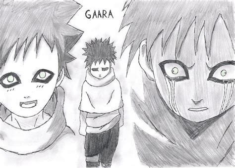 Gaaras Childhood By Archangel53 On Deviantart