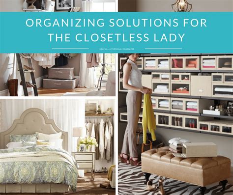 The size is large and can reduces the space significantly. Closet Organizing Ideas The No-Closet Solution