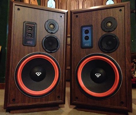 Vintage Cerwin Vega At 12 Speakers Pair In The Original Box Ebay Best