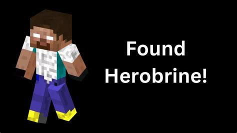 Herobrine Sighting Youtube