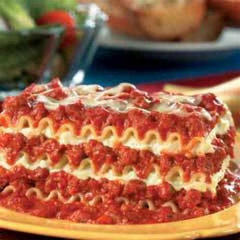 Easy Lasagna Recipe Ricotta And No Cook Noodle