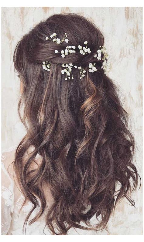 43 gorgeous half up half down hairstyles natural wedding hairstyles for long hair we