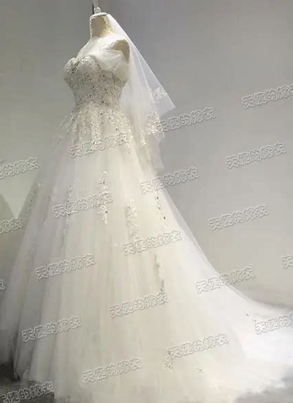 2017 New Stock Plus Size Women Pregnant Bridal Gown Wedding Dress Long