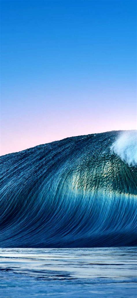 49 Ocean Wave Iphone Wallpaper On Wallpapersafari