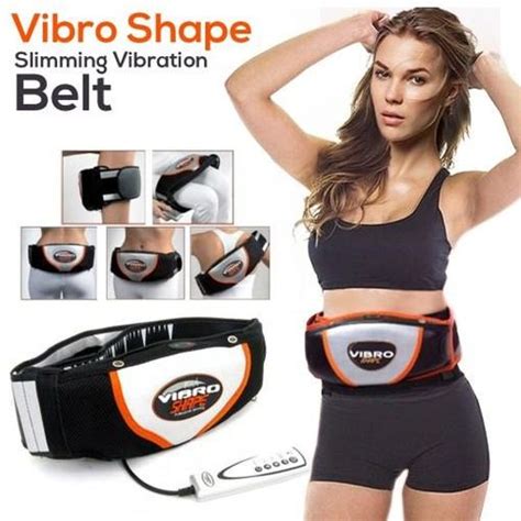 Fashion Vibro Vibration Heating Fat Burning Slimming Shape Belt Massager Martichenhouseholds