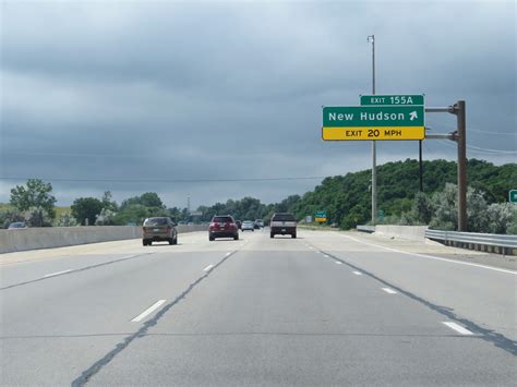 Michigan Interstate 96 Westbound Cross Country Roads