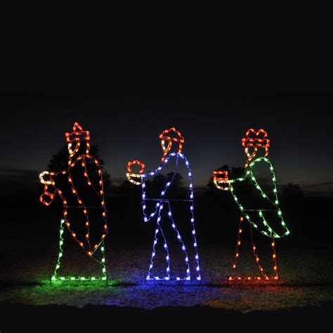 We are really thankful for your interest and would be more. Holiday Lights LED Three Kings - 3-Piece - 10.5' W