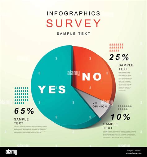Flat Design Modern Vector Abstract Pie Chart Infographic Elements Stock