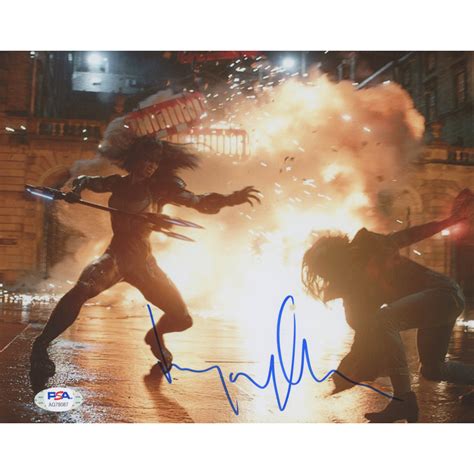 Elizabeth Olsen Signed Avengers Infinity War 8x10 Photo PSA COA