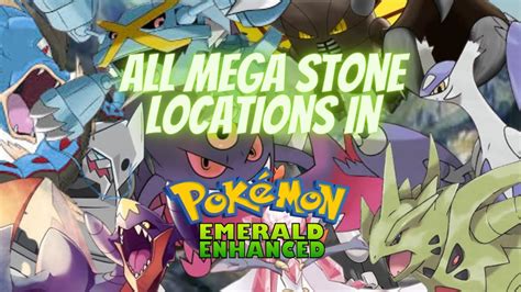 All Mega Stones In Pokémon Emerald Enhanced V9262 Youtube