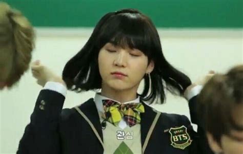 Min Yoongi Bts Girl Suga Bts Face