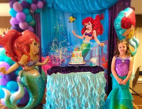 Ariel Birthday Little Mermaid Birthday Party Catch My Party