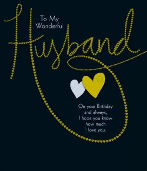 Birthday Cards for Husband with Love | Husband/Partner Male Relatives ...