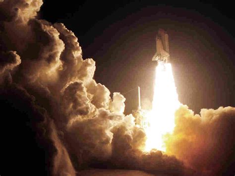 Space Shuttle Endeavour In Orbit After Pre Dawn Launch Npr