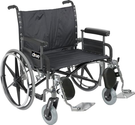 Bariatric Deluxe Sentra Heavy Duty Extra Extra Wide Wheelchair 28 In