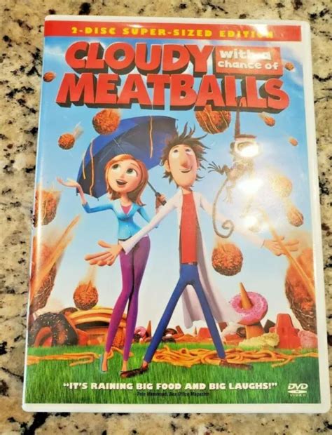 CLOUDY WITH A Chance Of Meatballs DVD 2 Disc Super Sized Edition 4
