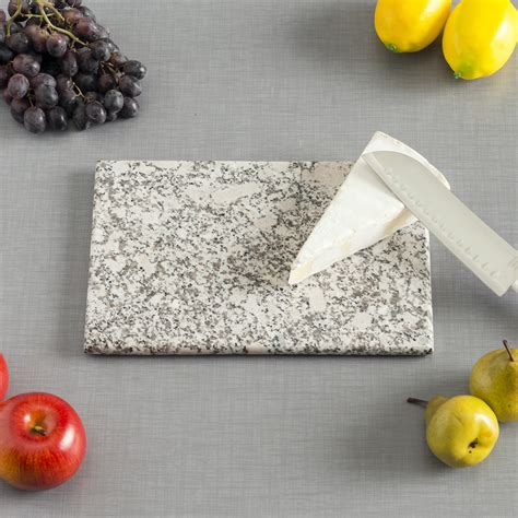 8 X 12 Granite Cutting Board White