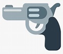 Emoji Pistol Gun Weapon Firearm - Discord Gun Emoji Png, Transparent ...