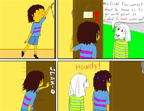 Frisk And The Yandere Goat By Tinyproto On Deviantart