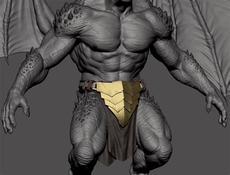 Artstation Demon High Poly