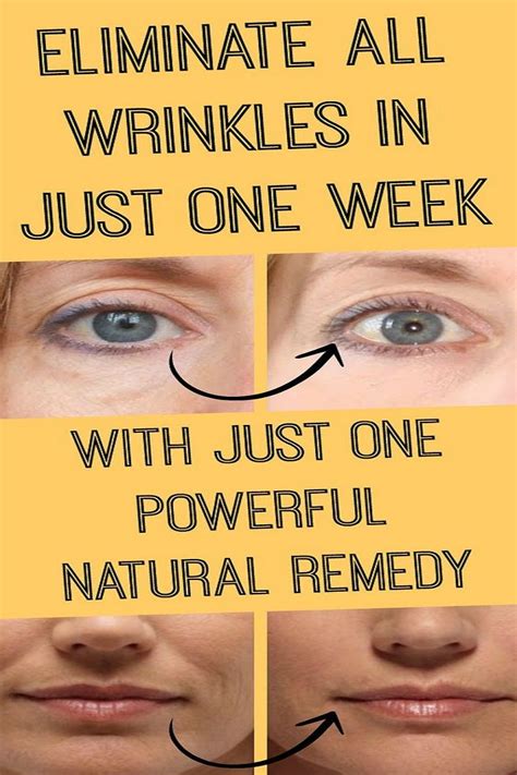 Powerful Natural Remedy That Eliminates All Wrinkles In One Week