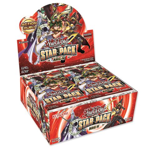Yugioh Trading Card Game Star Pack Arc V Booster Box Toysonfireca