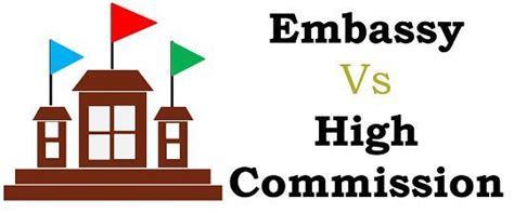 Difference Between Embassy And High Commission With Comparison Chart
