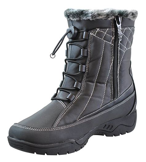 totes women s barbara insulated waterproof snow winter boots snow boots women boots autumn