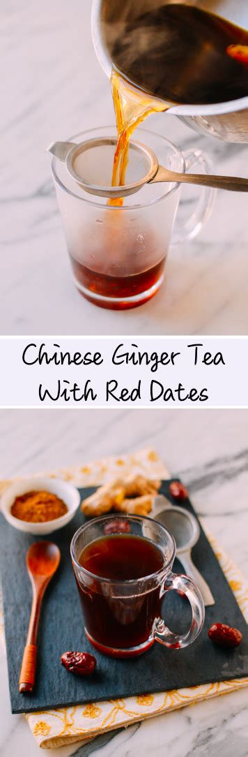 Chinese Ginger Tea With Red Dates Recipe Ginger Tea For Cold