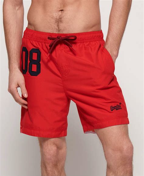 Superdry Short De Bain Water Polo Homme Maillots De Bain