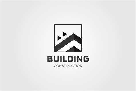 Building Construction Logo Creative Market