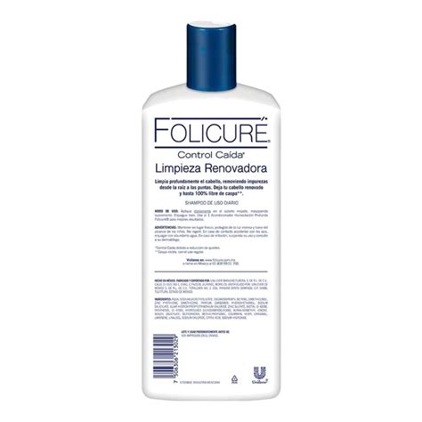 Shampoo Folicuré Control Caspa Limpieza Renovadora 700 Ml Walmart