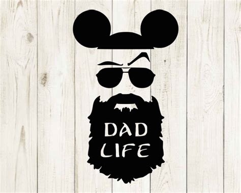 Dad Life Svg World Resort Dad Svg Funny Mickey Mouse Ear Etsy