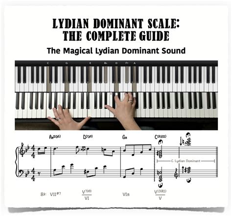 Lydian Dominant Scale The Complete Guide Piano With Jonny